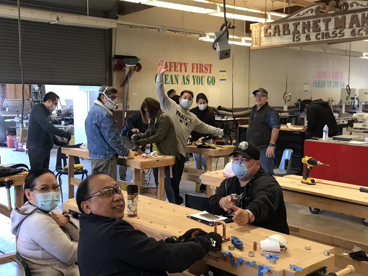 Students with <a href="/SUHSD/">Sweetwater Union High School District</a> Adult Ed’s building maintenance Program, building a better future for themselves and their families!