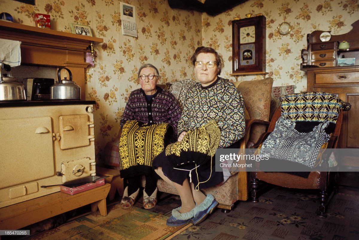 Fair Isle knitting originated on the remote island of Fair Isle, which lies midway between the Orkney and Shetland.The traditional knitwear of Fair Isle and its intricate skill have been practised continuously for generations upon generations.