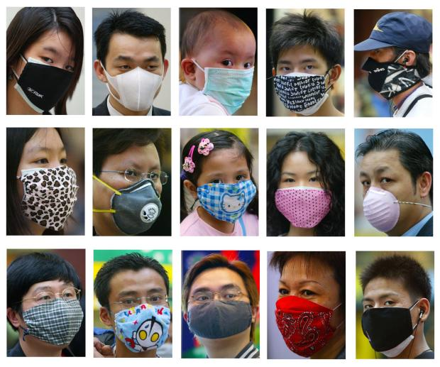 Btw, this does seem weird. But:1) Designer face masks popular in Asia for a while2) Came to the US with Napa fires3) New reports indicate virus can be passed through eyes4) Burkas also popular in parts of worldPut those together, and may get full facial cover as standard.