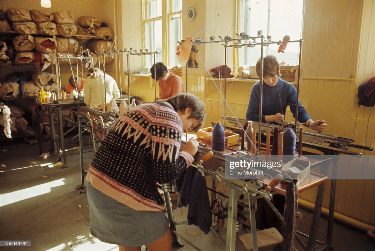 Fair Isle knitting originated on the remote island of Fair Isle, which lies midway between the Orkney and Shetland.The traditional knitwear of Fair Isle and its intricate skill have been practised continuously for generations upon generations.