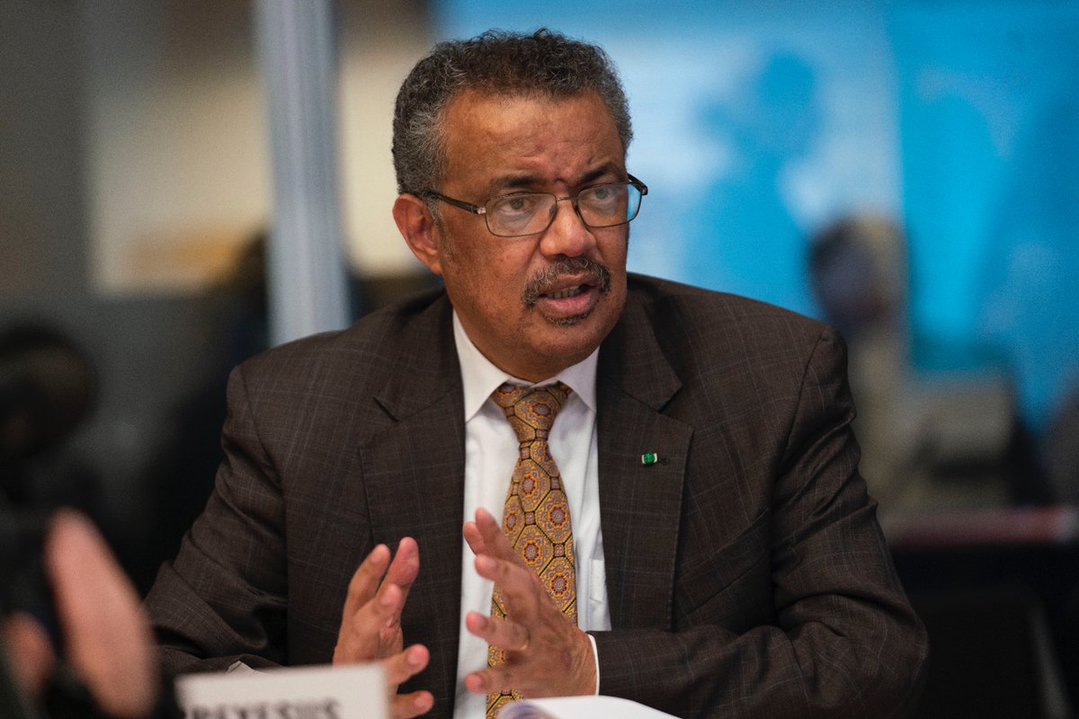 "Over the past few weeks, we have witnessed the emergence of a previously unknown pathogen, which has escalated into an unprecedented outbreak, and which has been met by an unprecedented response"- @DrTedros  #2019nCoV