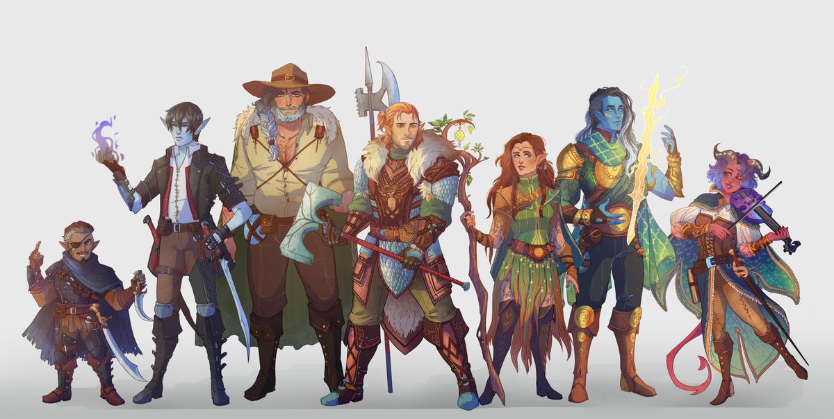 Finished an entire #dnd group! 