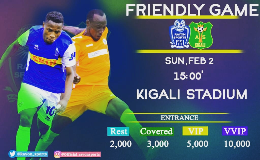 MGFanClub_'s tweet photo. #FriendlyGames

Kucyumweru itari 2.2.2020 guhera saa 15:00' kuri Stade de Kigali Rayon Sports Football Club izakira As kigali, Muzaze muribenshi dushyigikire #GikundiroYacu.

Kwinjira ni 2000,3000,5000,10000Frw

https://t.co/l30rmmERpp

#Be___Blue___Be__Original https://t.co/JU9BAtU8nV