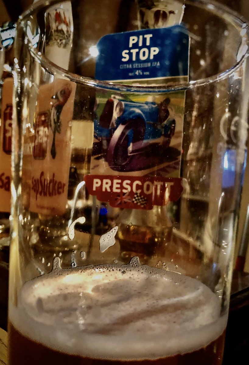 Where’s your next PitStop <a href="/PrescottAles/">Prescott Ales</a> real ales still kept as fresh as our new menus #cotswolds #realale