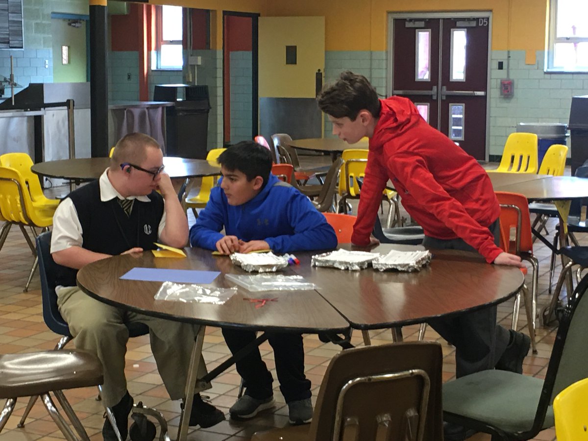 ancillaerel's tweet photo. Thanks to our friends at Our Lady of Confidence at Bishop McDevitt for hosting @AncillaeAssumpt 7th graders for a shared service project today. We enjoyed making meals for the homebound and taking a tour of your school! https://t.co/SVtmBYcwBz