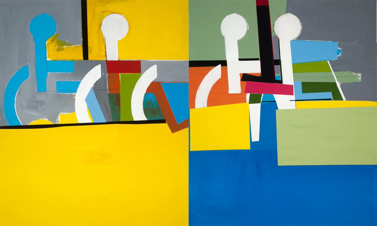GalleryKayafas's tweet photo. Now on view:

Robert Moeller - Sit Down
Jonathan Gitelson - FREE!

Opening Reception: Friday, February 7th 5:30-8:00pm
-
Image: 'Racing/Crashing, 2019' 72x120" Mixed media on canvas. © Robert Moeller
-
#Boston #BostonArts #SoWa #contemporaryart #art #RobertMoeller #painting https://t.co/9FOxiFwMVF