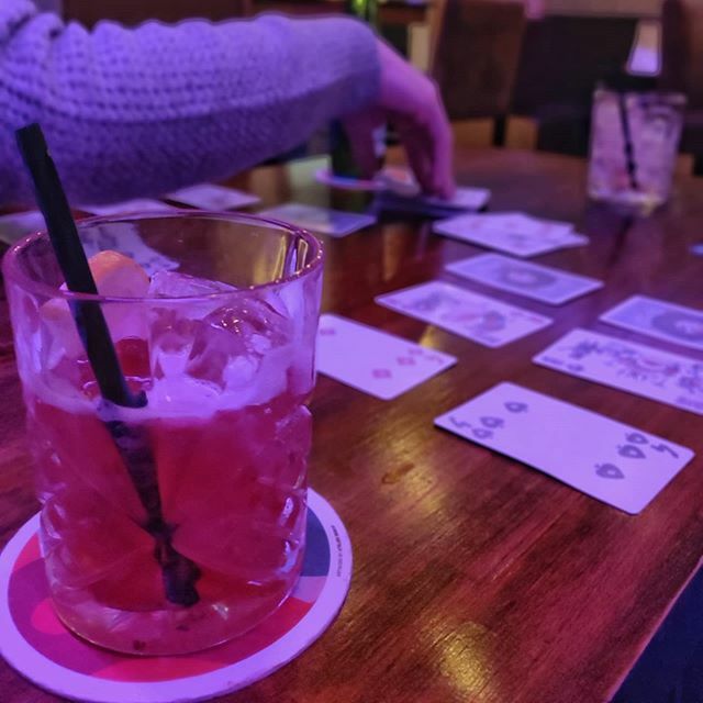 Cards and cocktails . . #Thursdaynight #cocktails #bramble #cards #golf #imwinning #drinklocal #barinthevillage ift.tt/36IpGaE