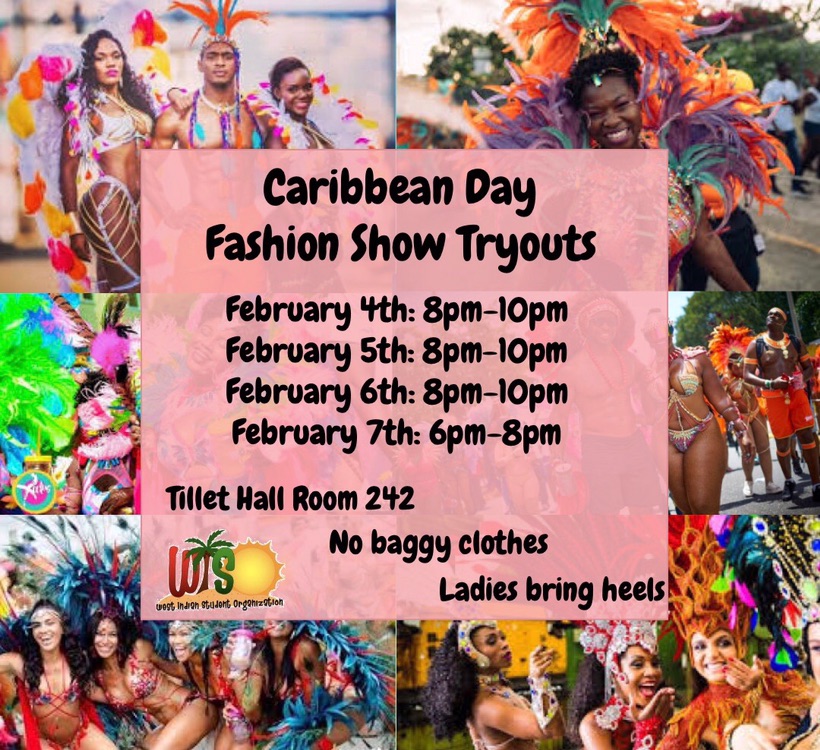 WISO_RU's tweet photo. It’s about that time again! Want to be in our Caribbean Day fashion show? Come out and show us what you’ve got. #CD2K20 #Wisolit #OpenToAll https://t.co/ive68goi4t
