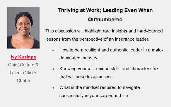 TMPAA's tweet photo. The Annual Women's Networking Lunch is scheduled for the #2020MidYear Meeting in Tampa, May 5 at 11:45am with a presentation by Ivy Kusinga, Chief Culture &amp; Talent Officer @Chubb. We hope to see you there...  https://t.co/S8bJKFsBal https://t.co/qW8t1a1xPU