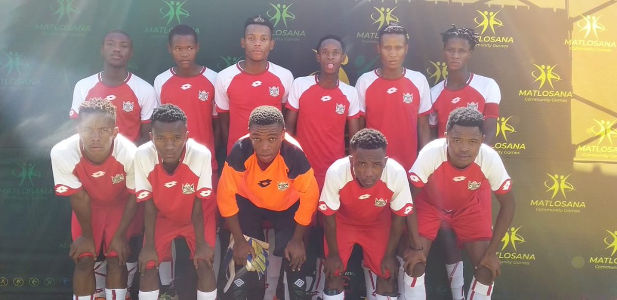 MatlosanaG's tweet photo. The respective Matlosana XI &amp; Ezenkosi teams 
#MatlosanaGames #TheGameIsOurs @Tildy992 @KLDlifestyle @KlerksdorpNews @KLD_Record @ltmadikane @MoyakheVusi @PhefiM @MarksMaponyane @BamuzaSono @Jomo_CosmosFC @NathiMthethwaSA @ArtsSportNwpg @dino08bravo @MarawaSportShow https://t.co/WgsfKXaTVy