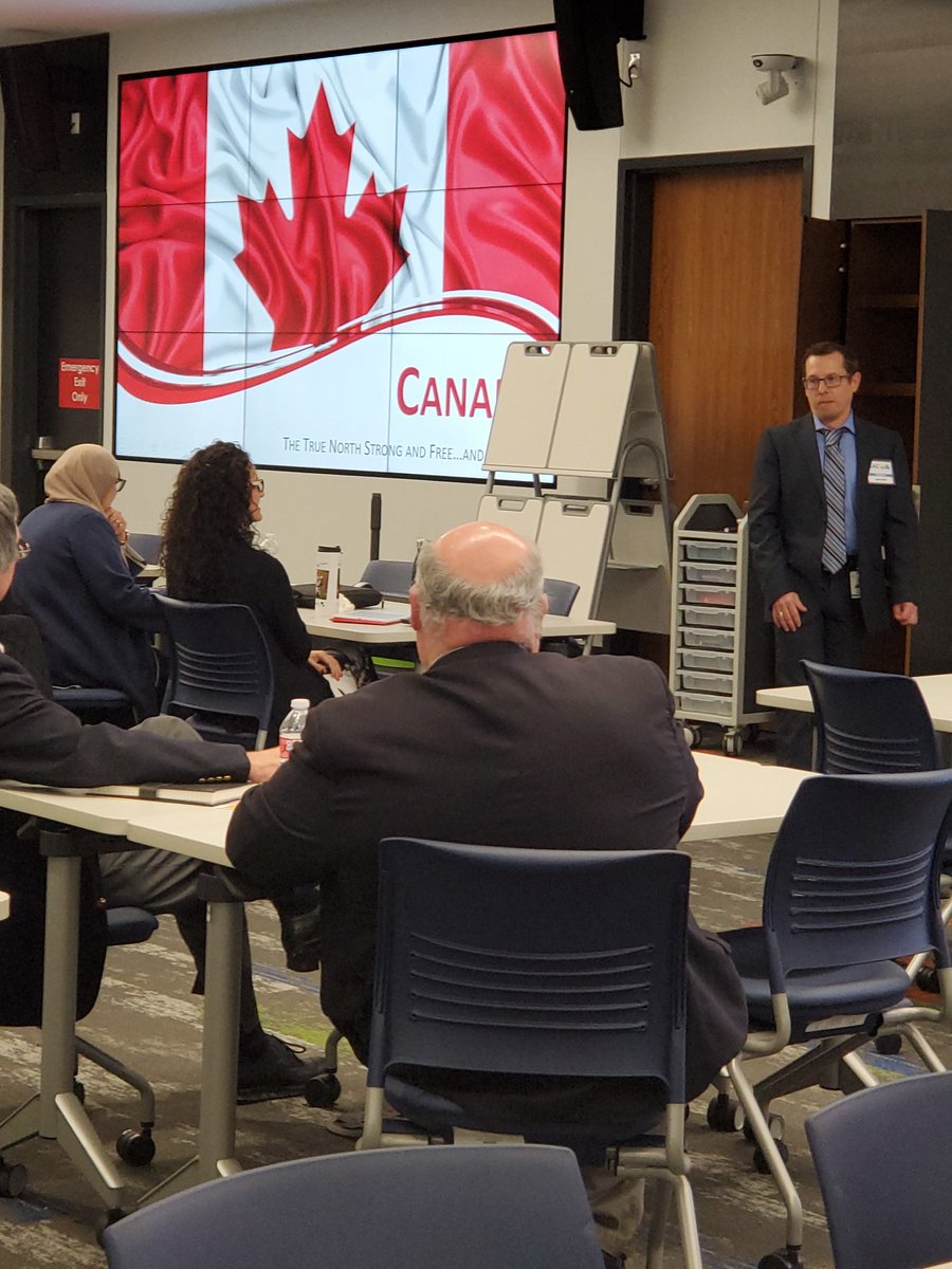 Hearing the fascinating concepts of Canada's education system from speaker Layne Pethick has created a lot of conversation with our Teacher Education students. I think they are moving!!! #Greatinfo #R10Global <a href="/Sunset_Bison/">Sunset High School</a>