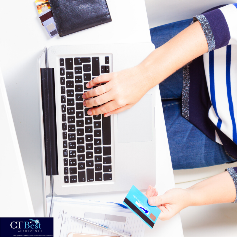 CTBestAparts's tweet photo. Pay anywhere at any time!💻📱

CTBest residents can make their monthly payments online by e-check (AHC) from a bank account for FREE and by credit or debit cards for a fee.

Click to learn more or log into your resident portal:
https://t.co/hZwcfuAF7c https://t.co/chSSESR2Fd