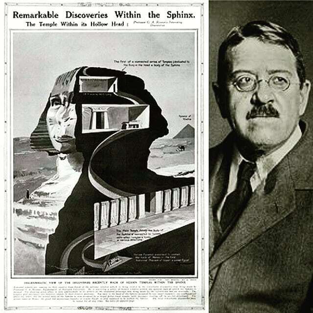 SinResolverCom's tweet photo. En el año 1914 el profesor Reisner de la Universidad de Harvard, quien se encontraba realizando pesquisas en la esfinge, afirmo haber descubierto dentro de la misma un templo dedicado al sol, mas antiguo que las propias piramides el cual fue datado aprox… https://t.co/UTNCaBwqXf https://t.co/N2CXx49Cjg