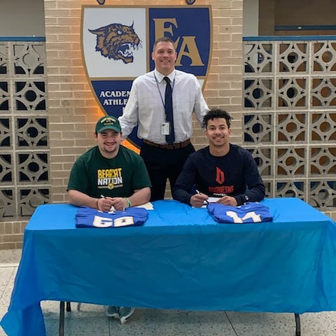 oto_dom's tweet photo. Signed and verified. Thank you @EAfootballcoach for coaching me all these years. #beardown #risetogether
@CoachSmetanka 
@BainbridgeCoach 
@TylerRau3 
@RossAbbott11 https://t.co/xANRXx8Ewv