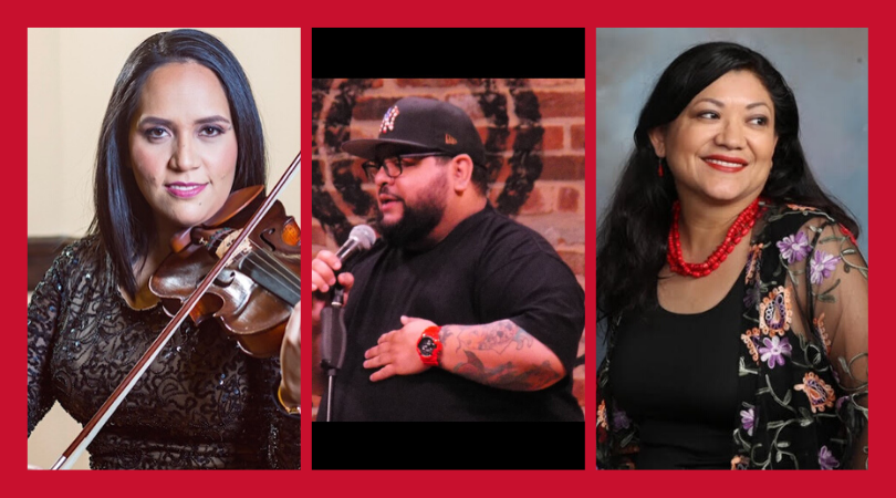 CTLatinonews's tweet photo. From the Arts & Culture desk:
Music Knows No Boundaries-> https://t.co/A0SjLvj0gY
Comedy Is Medicine for Everyone-> https://t.co/X8ShYKNJcM
Author Reyna Grande-> https://t.co/gz2gaVOlmd
#CTCommunity https://t.co/fkRzQRLKQu