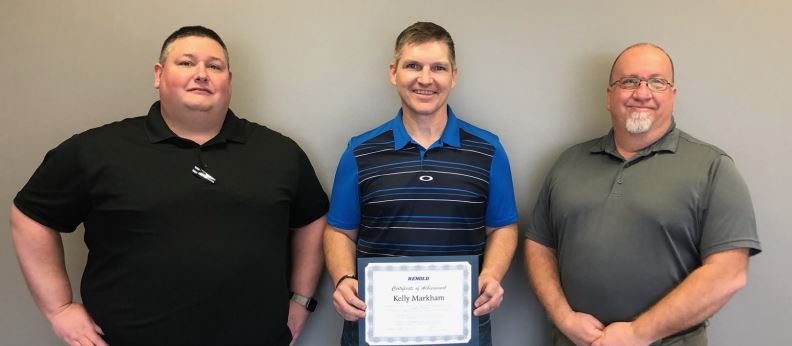 Congratulations to Kelly Markham our Renold Employee of the Month. Kelly joined us in 2017 as our CNC Programming Engineer. Kelly was nominated for his consistency in performance and proactively sharing his opinions and ideas with others.
