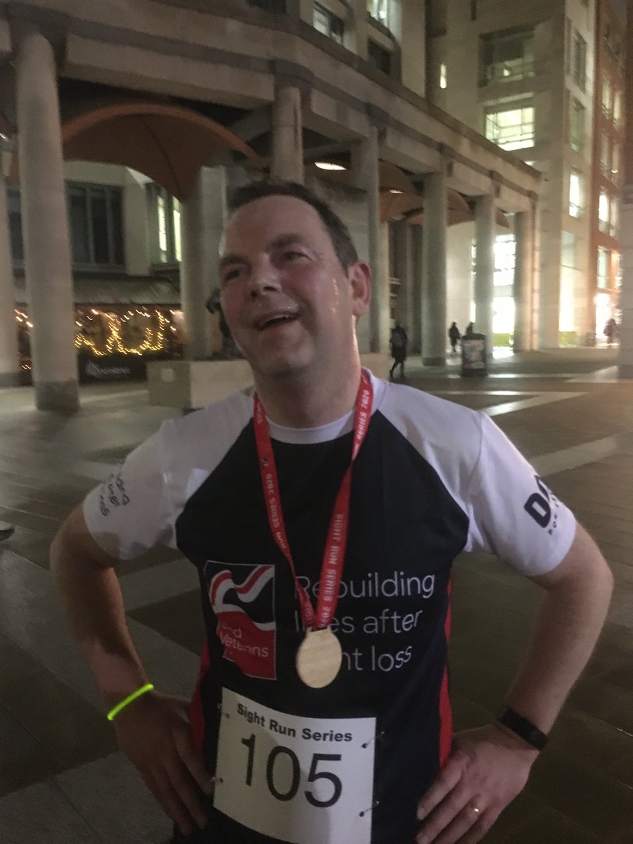 BlindVeterans's tweet photo. Well done everyone who took part in tonight’s #sightrun in #london! Thank you so much! 👏🏼🏅🏃♀️🏃♂️🏅👏🏼 https://t.co/aPirIZ7Oth