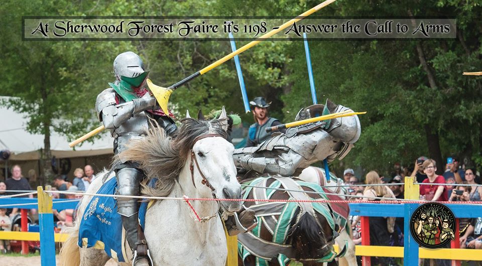BruecherF's tweet photo. Let's travel back to a time much simpler than this! Sherwood Forest Faire is having their 11th medieval festival right outside Austin between Feb 29 and April 19. Join the archery tournament for a late valentine and win his/her heart! 
#Austin #medieval 

https://t.co/nHR3vGWwdh https://t.co/UHEQtaku8Q