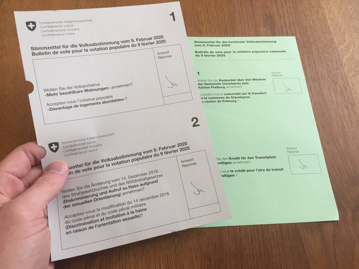 Simon_Buri_bsky's tweet photo. Ja zur #Wohninitiative: weil hohe Mieten ein echtes Problem sind.
#JazumSchutz: weil er bitter nötig ist. 

Ja zum Transitplatz: weil #Wileroltigen der beste Ort dafür ist.
Ja zum Kantonswechsel: weil #Clavaleyres seine Zukunft selbst gestaltet. 

#Abst20 #govote https://t.co/1chatMEQMe
