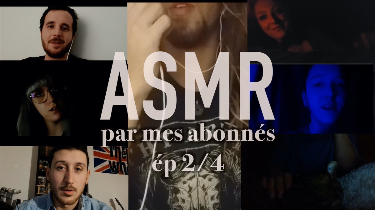 ChuchoteurASMR's tweet photo. Épisode 2 les copains 
https://t.co/T7pxxs4phk https://t.co/4VQVZe7Uq6