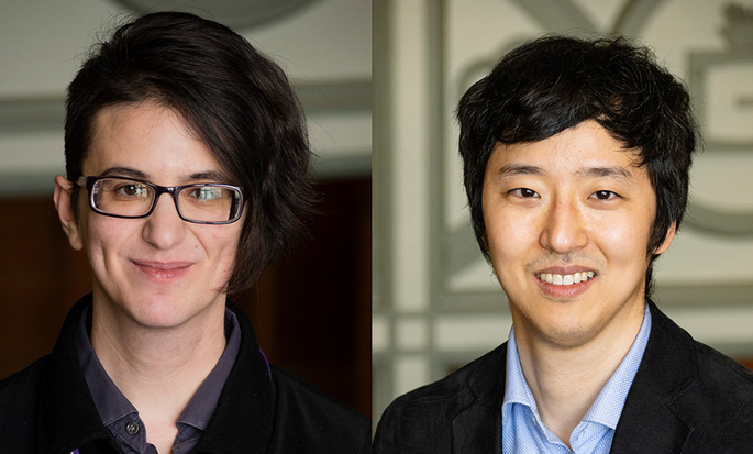 CCNY History Professors Yaari Felber-Seligman and Seiji Shirane