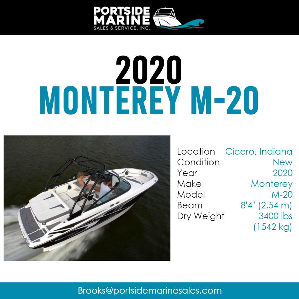 The power-packed M-20 boast sleek lines and fluid curves, and is loaded with amenities waiting to be embraced by both new and experienced.
-
Learn more: portsidemarinesales.com/--xInventoryDe…

#portsidemarinesales #cicero #bostonwhaler #boat #monteryboats #mercury #g3boats #suncatcher #yamaha