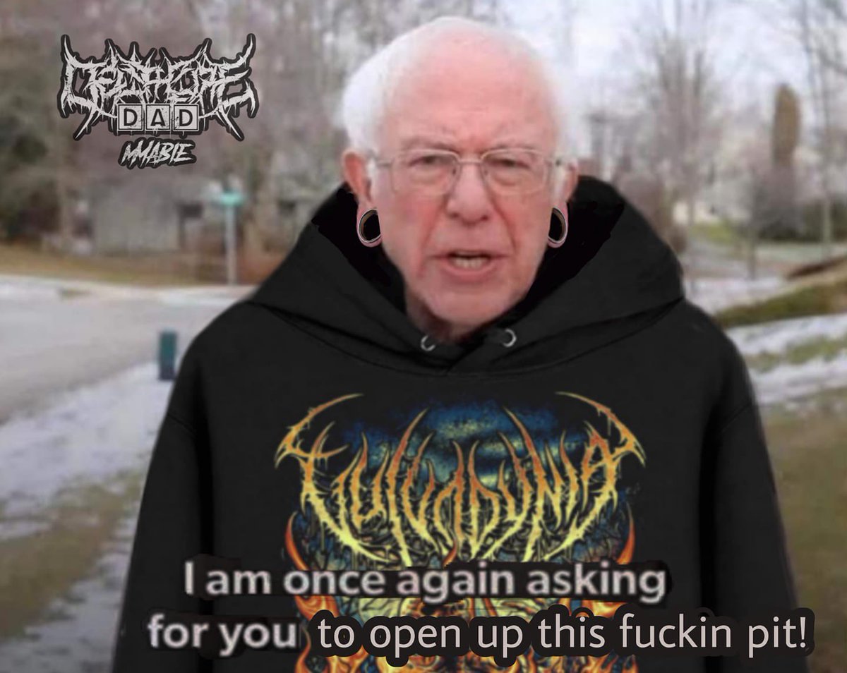 pienar's tweet image. loving this take thank you deathcore dad