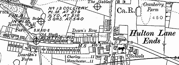 pitheadbaths's tweet photo. Older subsidence due to collapsed workings of Platts Pit (closed c 1912) west of Four Lane Ends on Manchester Rd, Over Hulton north of Atherton. Note the vertical gate post for reference #mininghistory #OverHulton #FourLaneEnds #Hulton #subsidence @CoalAuthority https://t.co/coKckzEdwk