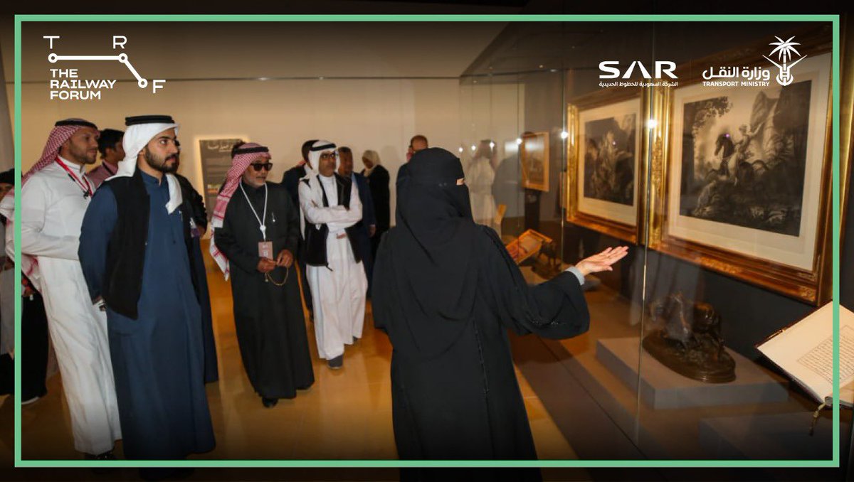 TheRailwayForum's tweet photo. ضمن فعاليات #منتدى_الخطوط_السعودية حظي المشاركون المسجلون في جولة المنتدى بزيارة لمقر شركة ومحطة #سار وقطار الرياض واختتمت بالاستمتاع برحلة داخل المتاحف في #الدرعية https://t.co/xmSMttN3X3