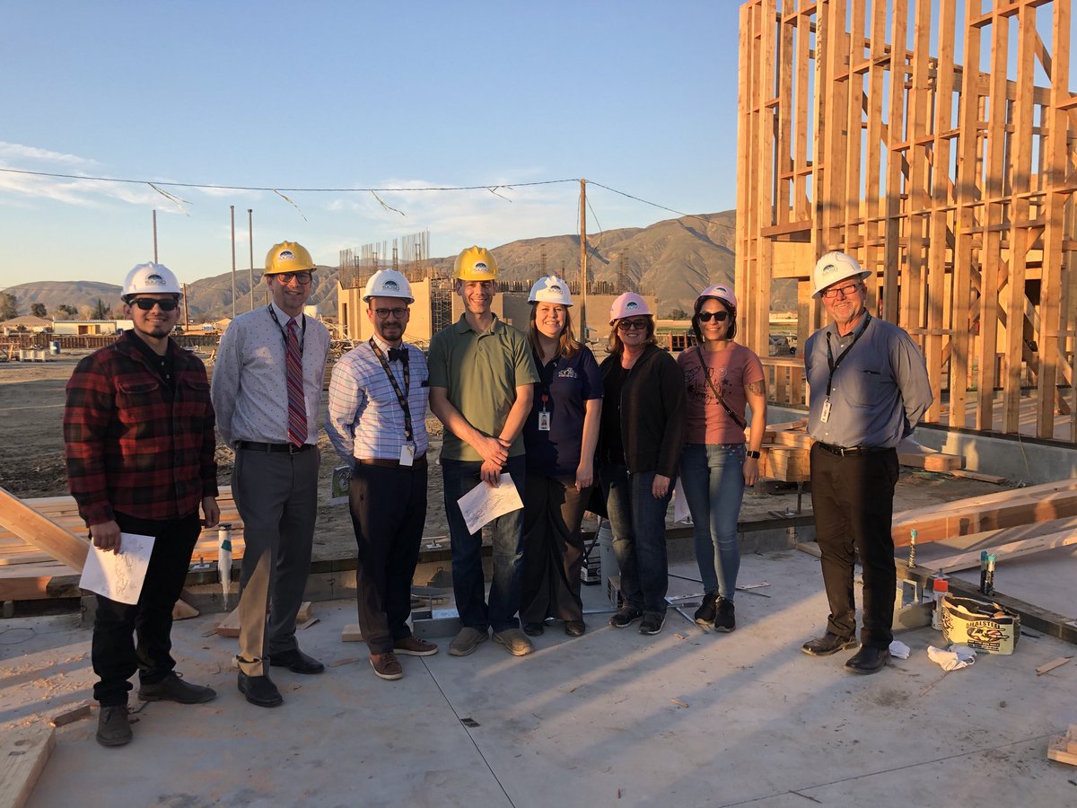 The Citizens Oversight Committee toured the future home of the ⁦⁦<a href="/MVMSBobcats/">MVMS Bobcats</a>⁩ on Lyon Avenue. The project is on schedule for the fall 2021 opening!