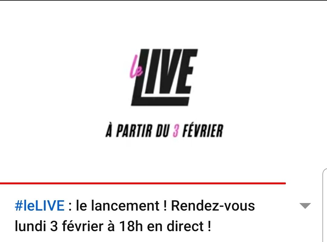 RdV lundi ! youtu.be/fj0770YzUzY

#leLive <a href="/leLIVEonAir/">onair</a>