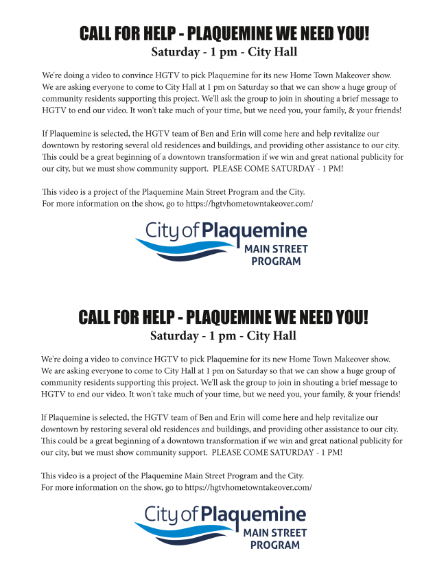 Ibervillecoc's tweet photo. Member2Member Communication: City of Plaquemine https://t.co/ieYZlEUqIS https://t.co/AOfVvLOyBD