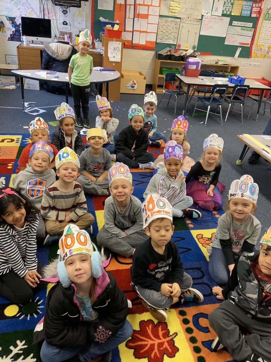 Happy 100th day of school!! We are 100 days smarter 🤩💯