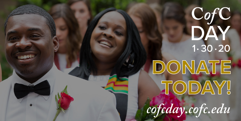 CofCTheatre's tweet photo. A donation is the perfect 250th anniversary gift #CofCDAY 
#CofC250
 https://t.co/BNJfG5s9W4 https://t.co/PdkgdHlAWG