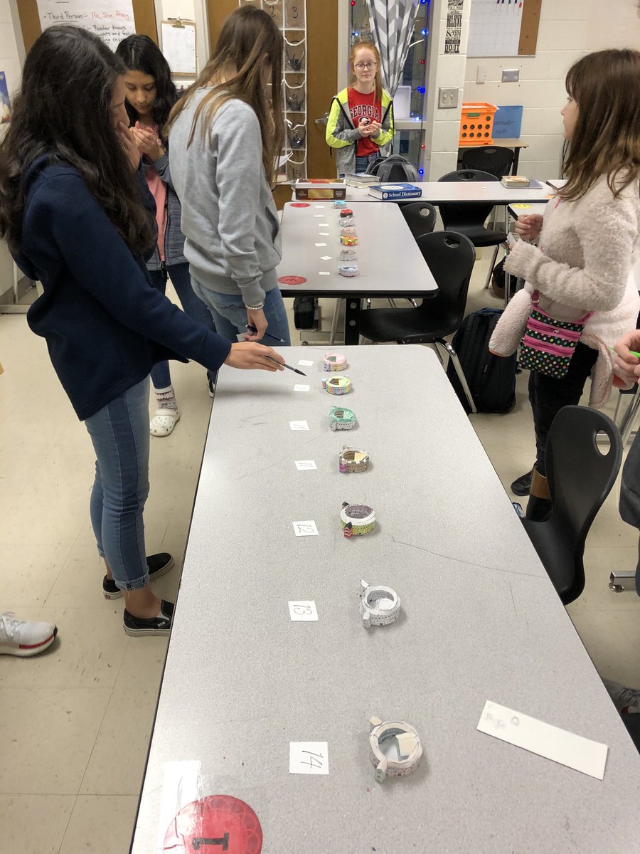 abblee_'s tweet photo. As an intro to Romeo &amp; Juliet, we created 3D models of Shakespeare’s Globe Theatre. Don’t let the size fool you... these took a lot of work! Students were excited to share their finished products today! #9thGradeLit #Shakespeare #KeepChopping https://t.co/xjpF8ZY9Dj