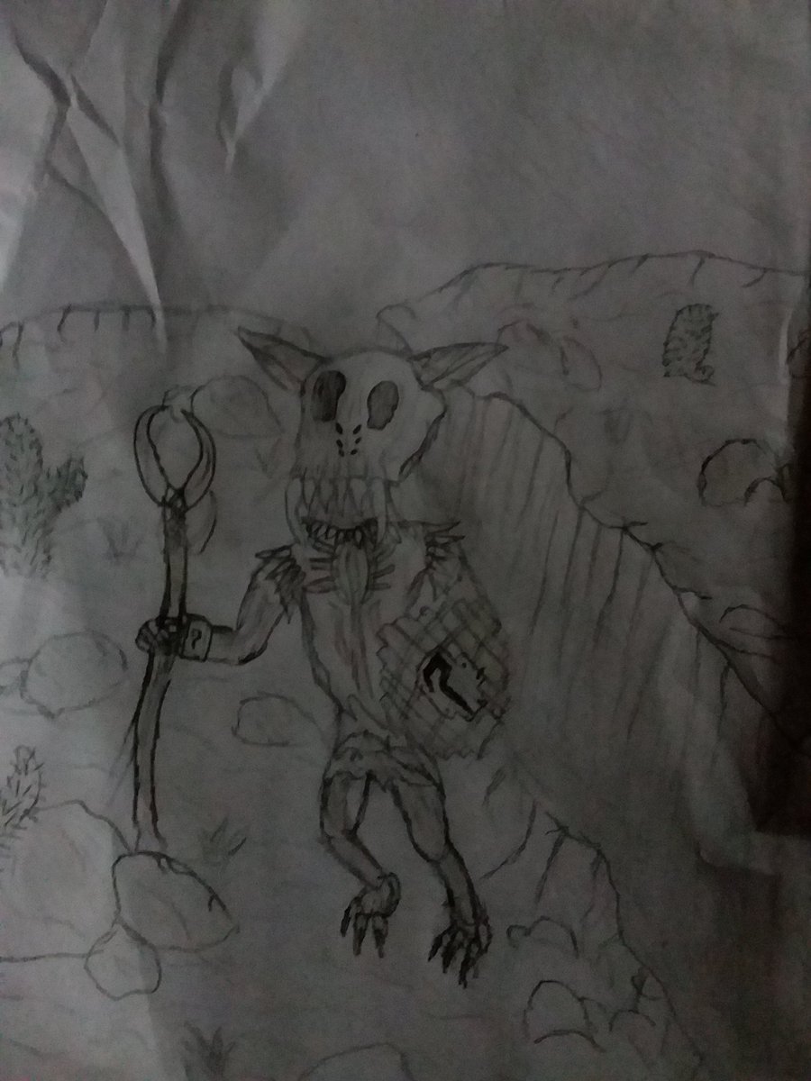 sm82806's tweet photo. A Feran shaman next to a ravine. #HytaleFanArt https://t.co/Kt6CwxUuWa