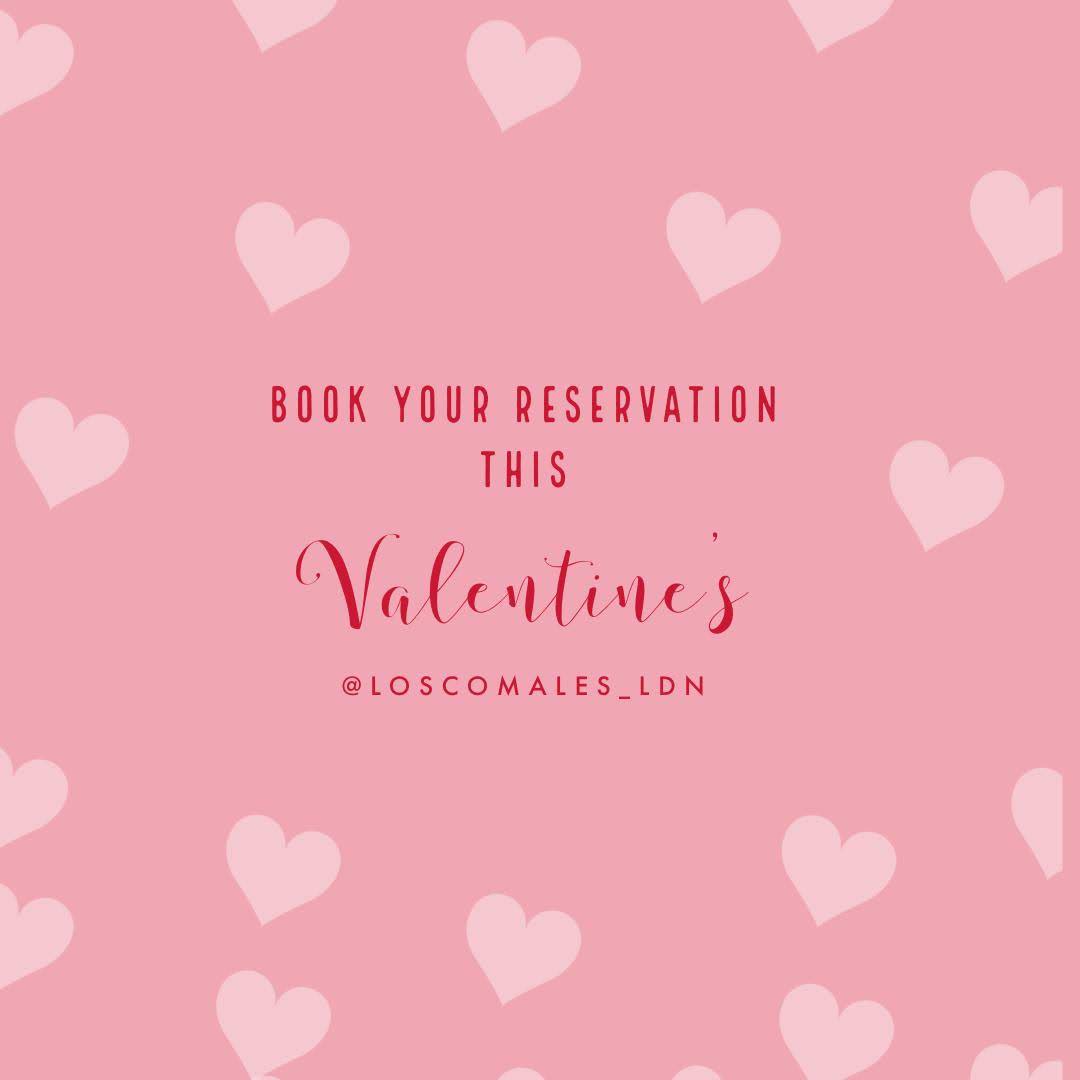 Don't forget to book your Valentine's Day reservation with us! 226-663-8452