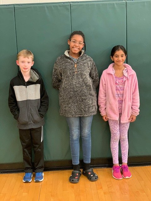 Bridgeport Spelling Bee winners!!
3rd place winner Meghanjali Bhavaraju
2nd place winner Connor McCoin
and drumroll please!! 
1st place winner Isyss Best-Allison
In your eyes all of our students are winners!! way to go BPE Tigers