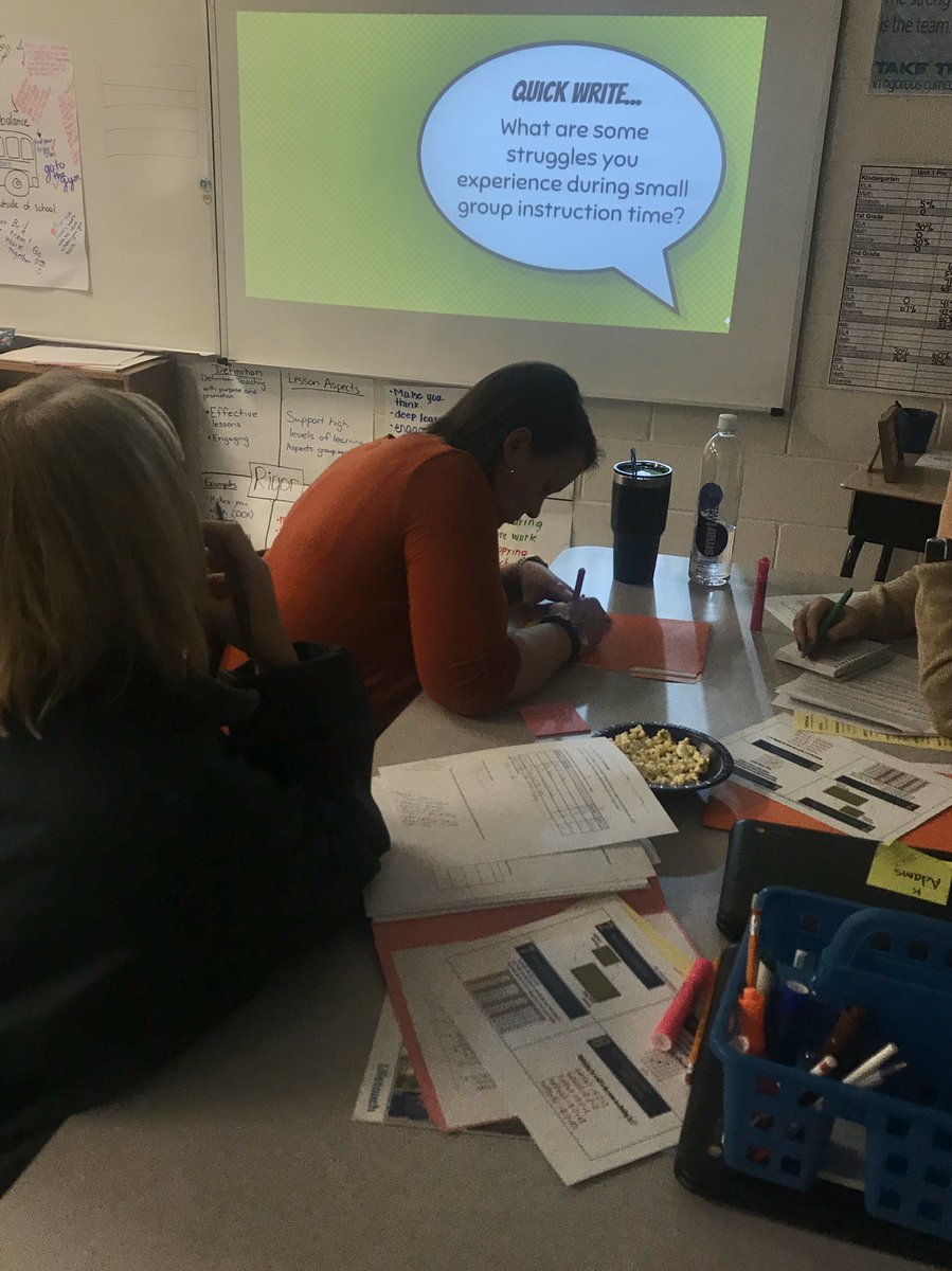 BLT711's tweet photo. Great day of PL at The Hill. Great dialogue on deconstructing word problems, building consistency across the building. Collaborating on struggles &amp; filling our toolkit to overcome those struggles. These days are always my fave ♥️ #thehillwill #gscsmath @JordanHillElem https://t.co/0LtryjJ7Cs