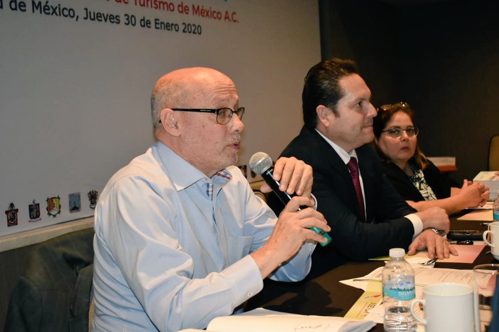 NexosTuristicos's tweet photo. La #CDMX es sede de la XXXVIII Sesión Ordinaria @asetur_mx la cual preside @Araizal #SETUESBCS y Vicepresidente @carlosmgturismo @TurismoCDMX en el que se trabajan estrategias y acciones conjuntas para el desarrollo turístico de #México como @VisitMex @SECTUR_mx @TorrucoTurismo https://t.co/JsLBVgBQPZ