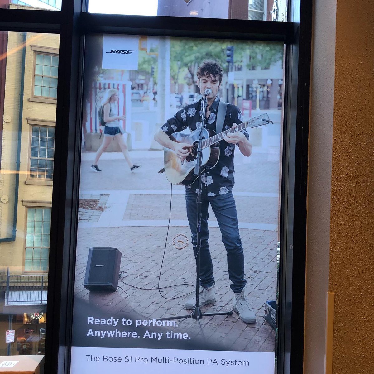 SauceandBrown's tweet photo. @willdailey wearing S&amp;B in @Bose  Poster in New Orleans. #WillDailey #NewOrleans #Coolas https://t.co/tuDV6N8xV5