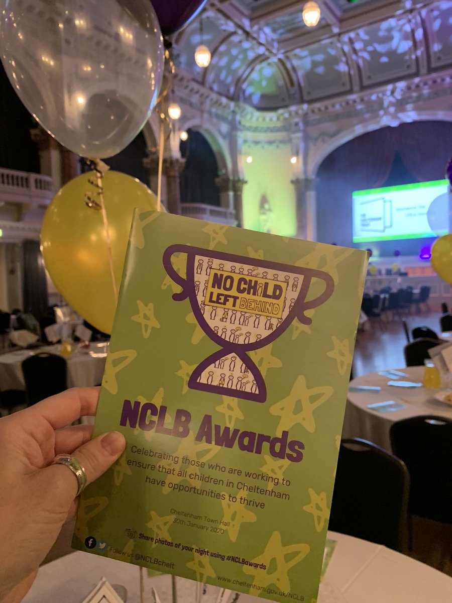 Great to be a part of <a href="/NCLBchelt/">No Child Left Behind</a> #NCLBawards tonight. Well done to everyone nominated. There are so many incredible projects and inspirational people supporting #ourtown 
#celebratingchildhood #physicallyactive #goodmentalhealth