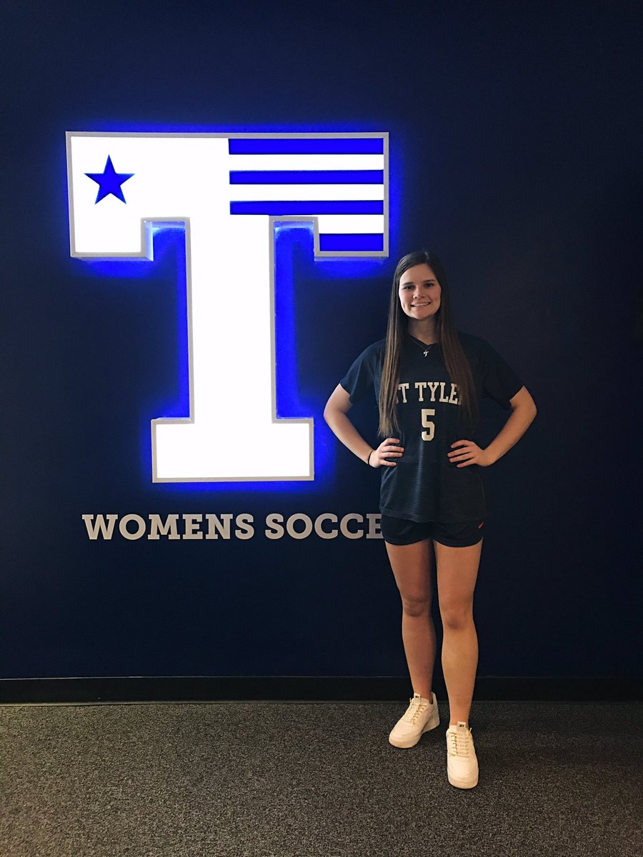 mercer_tatum's tweet photo. I am so excited and blessed to announce that I have committed to continue my soccer career and further my education at UT Tyler. I couldn’t have done this without God, my family, my coaches, and everyone else that supported me along this process. I can’t thank you all enough!! https://t.co/tiqCvWGyN0