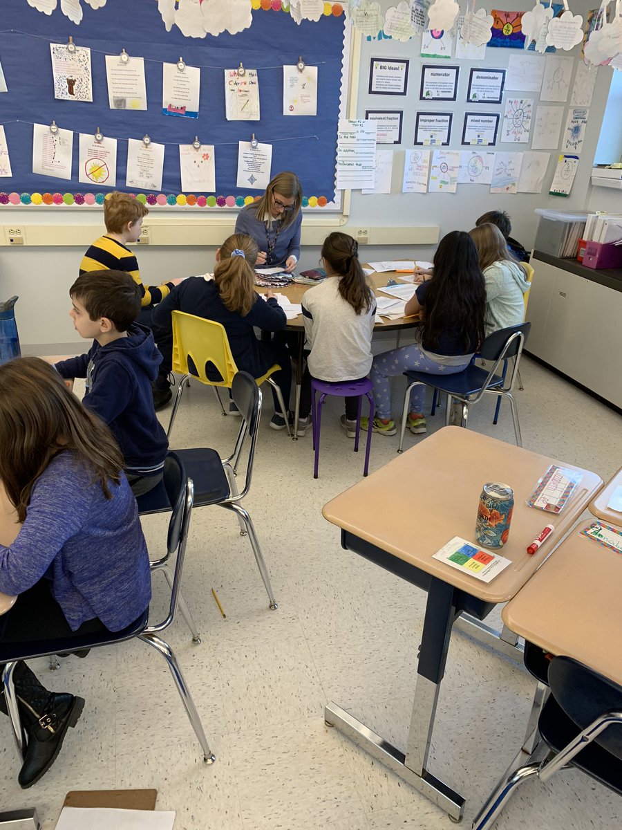 I am so proud of my fourth graders working together at our literary essay writing stations! #wiltonwayct <a href="/JSerravallo/">Jennifer Serravallo</a>