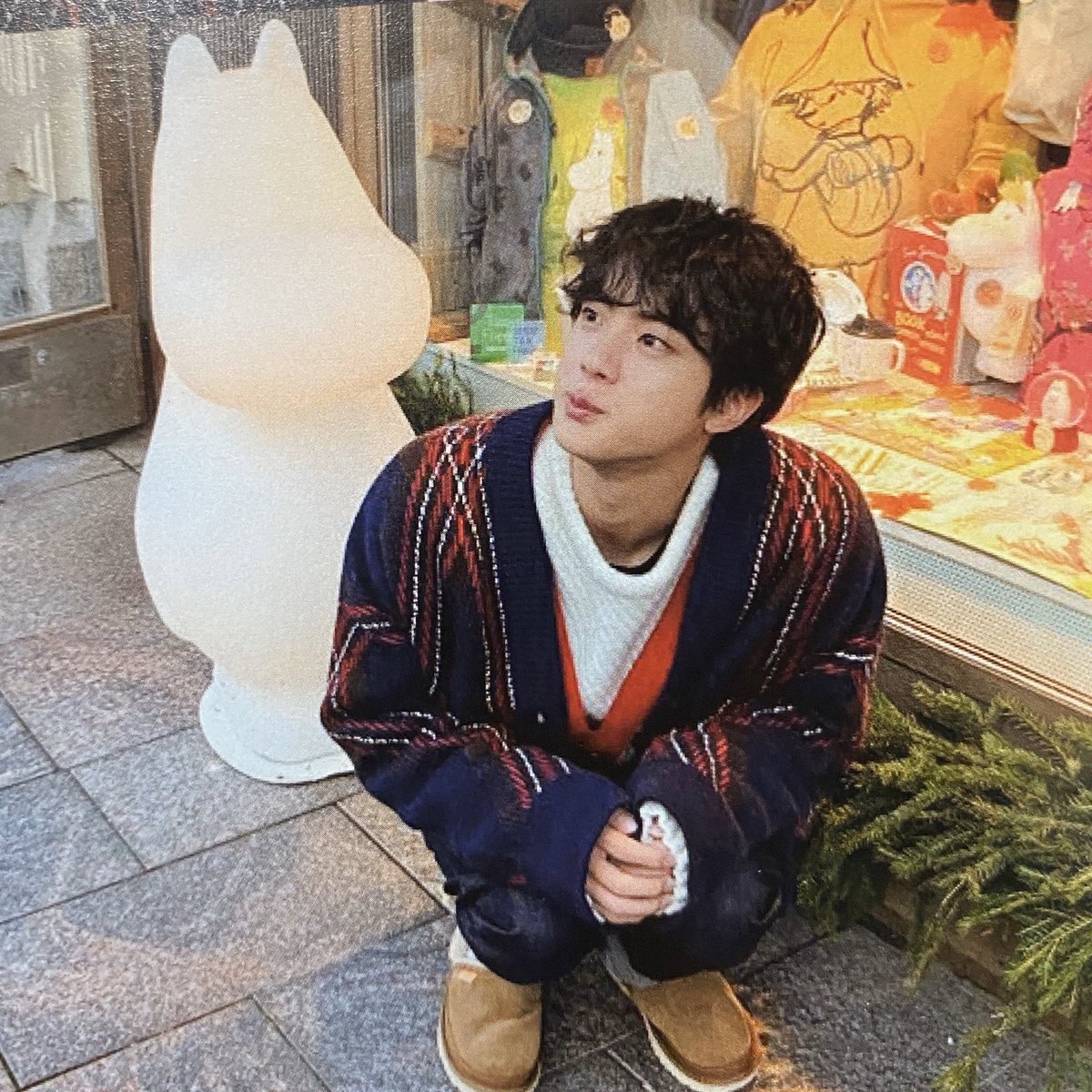 seokjinnie as hamtaro