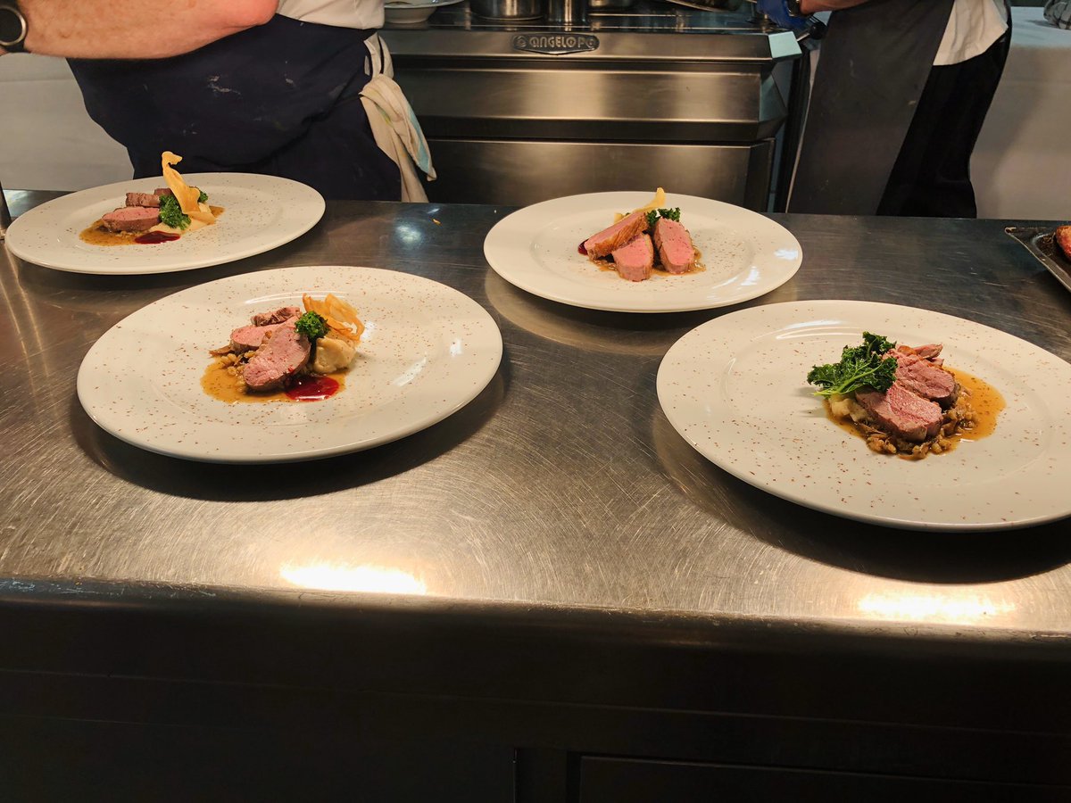 TheSilverPlate_'s tweet photo. This is what our gourmet evenings are all about. Outstanding dishes produced by our level 3 students. With impeccable hospitality provided by our betec students @sheffcol @mskingredients @msksheffcol @unwinlen #mskacademy #sheffcol #gourmetevening #msksheffcol #finedining https://t.co/hzOLMpcMcP