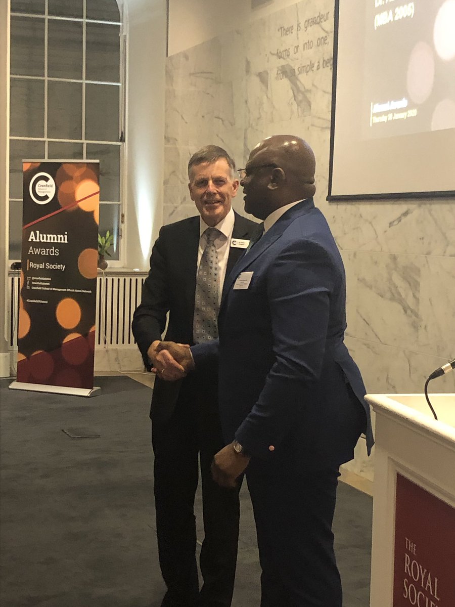 cranfieldalumni's tweet photo. “I wouldn’t have been able to achieve what I have done today, without the rigours, without the knowledge and without the network that I acquired while at Cranfield - I remain eternally grateful.” Dr @AAdeduntan CEO of @FirstBankngr and your Distinguished Alumnus of the Year 2020. https://t.co/wJc7bs860h