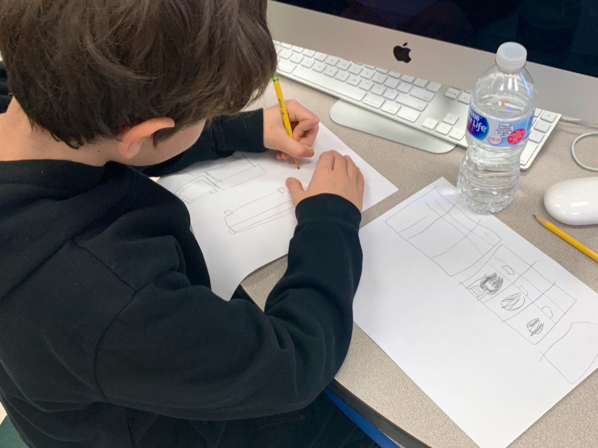 4deppertga's tweet image. Using what we’re learning about our school’s construction to create our own ideal learning spaces! 🚧🔨#greenacrespride @mstorrey2014