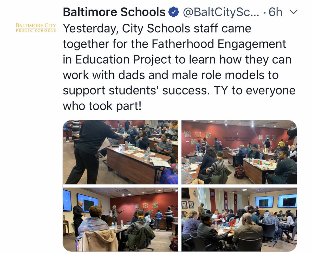 djno_id's tweet photo. #GirlDads #GuyDads ALL DADS! @BaltCitySchools needs us for the Fatherhood Engagement in Education Project! @jesscl2011 @Fatherhoodgov #BmoreFCE https://t.co/qQxVKpY64T