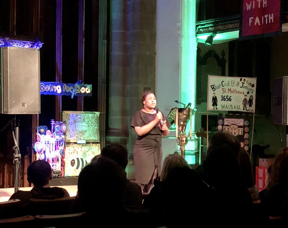 Music_BCA's tweet photo. Congratulations to Eldrida on her stunning performance during the Sons of Pitches concert this evening #WhitneyandTinaTurnertribute ⁦@BlueCoatWalsall⁩ https://t.co/ti1he8l4IH